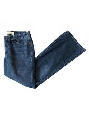 Gap Curvy Low Rise Women's Denim Jeans Size 8 Streetwear Flare Blue Cotton